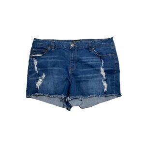 Forever 21 Cut-off Women's Blue Jean Shorts‎ Plus Size 16